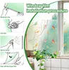 Window Stickers Privacy Film Opaque Static Cling Non Adhesive Bird Decals Decorative Glass Cover Tint Frosted For Home