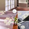 Window Stickers 1/3PCS Film Privacy Stained Glass Frosted Opaque Clings Sun Blocking For Door Home