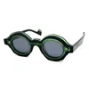 جيمس تارت طبعة خاصة نظارات شمسية للرجال للنساء مصمم أزياء الصيف مقاطع مصممة مضادة للانقاذ UV400 الرجعية لوحة بيضاوية الأسيتات الإطار الكامل مربع عشوائي
