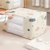 2024 NEUE Faltbare Lagerung Tasche Kleidung Decke Quilt Schrank Pullover Organizer Box Beutel Mode Verkauf Kleidung Schrank Veranstalter