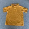 2-9y barns polo skjorta sommar pojke flicka bomull kort ärm tees baby casual t-shirt fasta färg toppar outfits barn kläder 240319