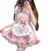 Lolita Cat Girl Maid Costumi Cosplay Giapponese Kawaii Plus Size Love Live Cosplay Anime Pink Dr Sweet Student Party Outfits n2R0 #