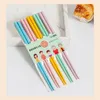 Chopsticks Classic Atmospheric Design Meal Mer Healthy Simple är inte att använda Macaroon Color Combination 2024