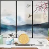 Наклейки на окна, китайская пленка для рисования, наклейка для конфиденциальности, УФ-блокировка, терморегулирующие покрытия, оттенок для домашнего декора
