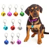 Colliers de chien 10 pièces colliers collier pour animaux de compagnie cloche bricolage suspendus cloches de chat accessoires de chiot exquis fabriqués