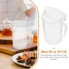 Wine Glasses 2pcs Air Hole Lid Milk Cups Microwave Plastic Household Heating