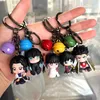 Hot selling new Ghost Killing Zhi Blade Keychain Cartoon Keychain Bag Pendant Accessories Wholesale New Peripheral Q-Edition PVC Doll Move