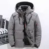 -20 Grad Winter Parkas Männer Daunenjacke Männliche Weiße Ente Daunenjacke Mit Kapuze Außen Dicke Warme Gepolsterte Schneemantel Übergroßen M-4XL h7CV #