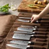 Storage Xinzuo Toile épaissie Polable CHEF Roll Sac de cuisine Sacs de couteau à cuisson portable POCHETS POCHETS DURABILES POCHETS