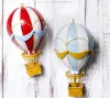 Autocollants 19ème siècle européen rétro fer ballon à air chaud accessoires charme coloré ballons de dinde décoration de la maison artisanat cadeau d'anniversaire