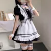 sexy Maid Cosplay Costume Low Chest Lolita Outfit Anime Sweet Cute Japanese Uniform Carnival Party Lovely Girl Women Apr Dr U7ly#