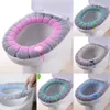 2024 1Pcs Bathroom Toilet Seat Cover Soft Warmer Washable Mat Cover Pad Cushion Seat Bathroom Accessories Toilettes Accessoires