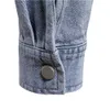 AIOPESON 100% 코트 데님 셔츠 남자 캐주얼 한 단색 두꺼운 LG 슬리브 셔츠 남자 스프링 고품질 청바지 남성 셔츠 761U#