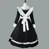 japanese Kawaii Maid Costumes Anime Cosplay Party Dr Plus Size Black White Apr Maid Outfits Carnival School Girl Uniform h7bj#