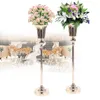 Vases 2Pcs Wedding Centerpieces Flower Road-Leading Stands For Birthday Event Aisle Home Decoration