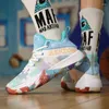 Basketball Shoes Indoor For Men Fashion High Quality Colorful Sneakers Streetwear Culture Sports