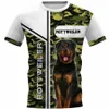 Plstar Cosmos Camoue Rottweiler 3D T-shirt imprimé Harajuku T-shirts T-shirts Funny Dog Men For Women Short Sleeve N0O2 #