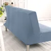 Pokrywa krzesełka 21 kolorów stałych kolorów bez ramienia łóżko rozmiar rozmiar elastyczne kanapy wymienne slipowniki do salonu upuszczenie dostawy do domu dhrhv