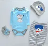 Babydoll Calcee Winter Baby Suit Cartoon Suituits Pants Socks Socking Set Dolls Accessories LJ201223