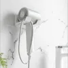 フックヘアドライヤーシェルフパンチ家庭用ラムは無料の吊り浴室のトイレの壁括弧を受け取ります