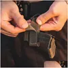 Gadgets d'extérieur 3pcs porte-clés tactique clip clip gardien ceinture de poche Edc Molle gants de sangle porte-corde crochet militaire1862603 Drop Deli Ot4Iy