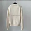 Designer women's sweater 24ss spring/summer new college style letter thick needle V-neck loose lazy sweater cardigan