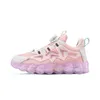 scarpe per bambini sneakers ragazzi casuali ragazze bambini alla moda blu profonda arancione arancione orchidee scarpe bianche rosa dimensioni 27-40 j1ia#