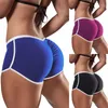 Låg midja sport shorts för kvinnor sommar elastiska vik design shorts sexiga damer träning gym shorts mini mager fitn kort j8qz#