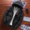 Winter 2021 Casual Parkas Dicke Männliche Windjacke Jacke männer Fi Mantel Klassische Winddicht Lg Sleeve Busin MOOWNUC 43KE #