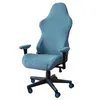 Chair Covers 1 Set Computer Game Slipcovers Removable Washable Stretchy Polyester Reclining Racing Gaming