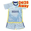 2024 25 Atlanta Uni ted Kids Kit maglie da calcio ALMADA GIAKOUMAKIS WILEY LENNON ABRAM GREGERSEN Maglia da calcio per bambini Uniformi a maniche corte