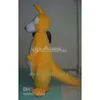 Mascot kostymer skum söt rolig orange känguru tecknad plysch jul fancy klänning halloween maskot dräkt
