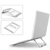 Tablet Pc Stands Aluminum Metal Folding Laptop Table Stand Portable Adjustable Computer Holder For Notebook Ipad Air Book Pro Drop Del Otxef