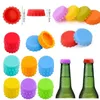 Silicone drinkware tampa de garrafa de cerveja tampas de sílica-gel garrafas de vinho rolha doces colorido tempero garrafa-rolhas t9i002597