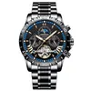 メンズオートマチックウォッチAAAウォッチRLXリロジスモールダイヤルサファイアカレンダー42mmステンレススカイドウェルラミナス耐水性腕時計