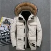 Männer Winter Schnee Daunen Parkas Jacken Casual Pelz Kragen Mit Kapuze Mäntel Männlich Dicke Warme Mantel Windjacke Camoue Jacke p6b7 #