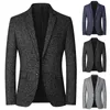 Nouveaux Blazers Hommes Fi Slim Costumes Occasionnels Manteaux Couleur Unie Busin Costumes Vestes Hommes Blazers Tops Marque Vêtements Pour Hommes 2024 Q4AI #