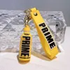 Cute PRIME Keychain Fashion Bottle Key Chains for Car Key Bag Pendant Women Men Party Favors Keyring Gifts Wholesale