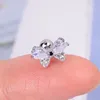 Stud Earrings 1pcs Fashion Elegant Crystal Butterfly Studs For Women Piercing Cartilage Cute Statement Korean Jewelry Gifts