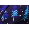 Shenrun Hommes Blazers Noël Nouvel An Veste Nouveau Fi Slim Fit Costume Vestes Bleu Fête Costumes De Bal Arbre De Noël Imprimer b5OL #