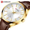 Curren/Karien 8365 Business Belt Calender Waterproof Quartz Minimalist Watch Men's Edition