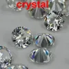 Lastoportsen 8 färger 50 st 10mm Crystal Brilliant Cut Round Design Beauty Bead Cubic Zirconia Stone Supplies for Jewelry Nail Art Decoration