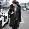 Mann Mäntel Winter 2019 Parka Paar Daunenjacke Große Pelzkragen Koreanische Plus Größe 3XL Mantel Frauen Jacken Casaco Masculino KK3159 m1t7 #