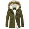 Parka hommes manteaux veste d'hiver hommes mince épaissir fourrure vêtements à capuche manteau chaud haut marque vêtements décontracté hommes manteau Veste Homme hauts Q7SD #