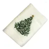 Towel 1pc Face Comfortable Creative Christmas Tree Durable Embroidered Cotton Facial Cleaning For Women Ladies