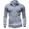 Sweats à capuche pour hommes MRMT 2024 flambant neuf vestes pour hommes sweats sans capuche hommes col montant veste rétro manteau à capuche Cardigan manteaux à fermeture éclair 24328