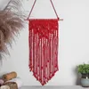 Tapeçarias de parede pendurado estilo tapeçaria de malha artesanal boho mão-tecido macrame decorações para casa