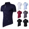 2023 novas roupas de marca masculina camisa de manga curta retro coreano rua fi top designer bunda noite de natal dr c1j9 #