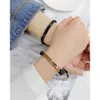 New Best-selling Jewelry Wholesale Aexquisite Zircon Couple Titanium Steel Bracelet Valentine's Day Gift Men's and Women's Fashion Bracelets for Parties 369