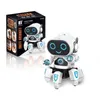 Danse de Noël Six anniversaire musique Robot griffe enfant 2-1 animaux de compagnie lumières LED colorées jouets poulpe marche de manière flexible universel enfants électrique Vari Fsue